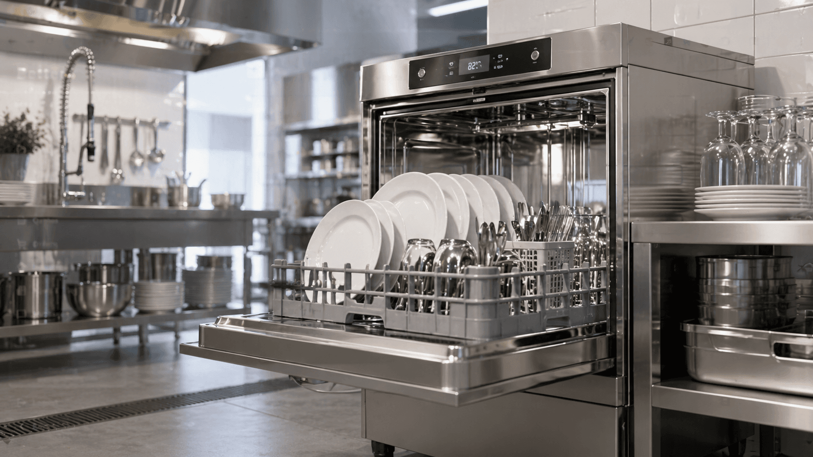 What Is a Commercial Dishwasher and How Does It Work?